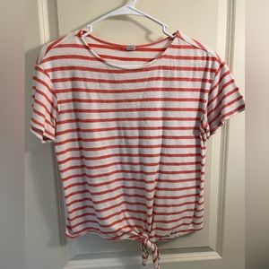 Old Navy tie shirt. Very cute on